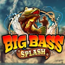 Big Bass Splash slot logo by Pragmatic Play at Dragonia Casino