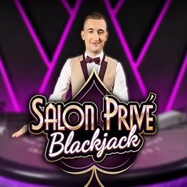 Blackjack Salon Privé slot icon by Ezugi, available at Dragonia Casino