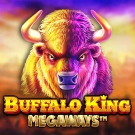 Buffalo King Megaways online game logo by Pragmatic Play on dragoniaa.de