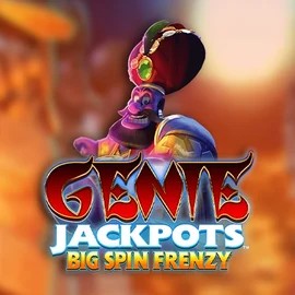 Genie Jackpots: Big Spin Frenzy logo by Blueprint Gaming Dragonia Casino