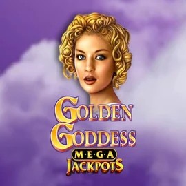 Jackpots logo of Golden Goddess Megajackpots from IGT at Dragonia Casino