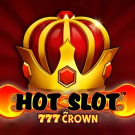 Hot Slot 777 Crown slot logo by Wazdan at Dragonia Casino