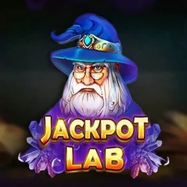 Jackpot Lab slot logo by Platipus at Dragonia Casino