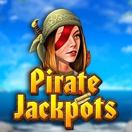Pirate Jackpots logo – Jackpots by Belatra Games at Dragonia Casino