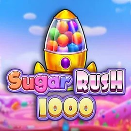 Sugar Rush 1000 logo by Pragmatic Play Dragonia Casino