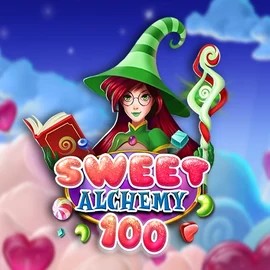 Sweet Alchemy 100 game by Play'n GO – logo hosted on Dragonia Casino