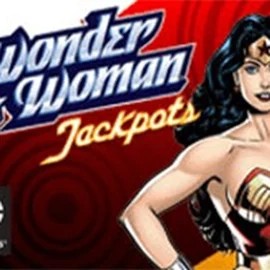 Wonder Woman Jackpots online game logo by Amaya on dragoniaa.de